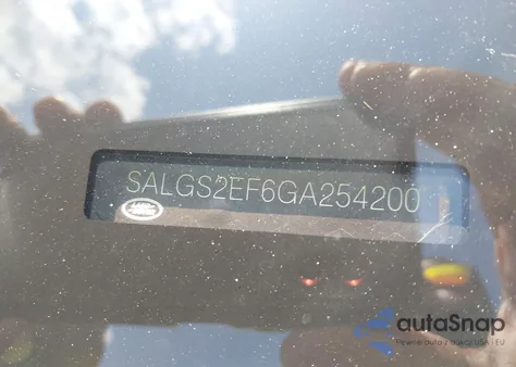 2016 Land Rover Range Rover 5.0L V8 Supercharged from USA, damaged, VIN SALGS2EF6GA254200